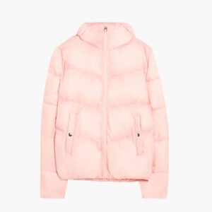 Jacket with slogan