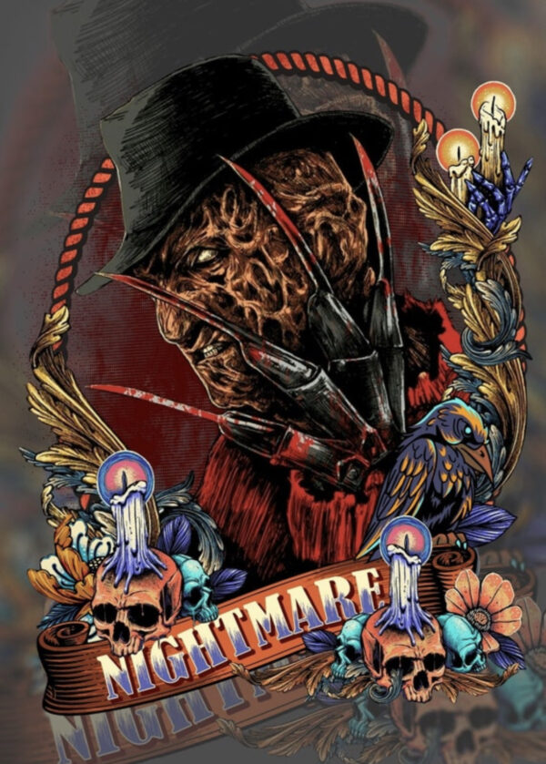 Nightmare Halloween DTF Sheet | Ready To Press