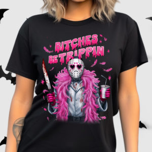 Pink Bitches Be Trippin | Black Premium T-Shirt