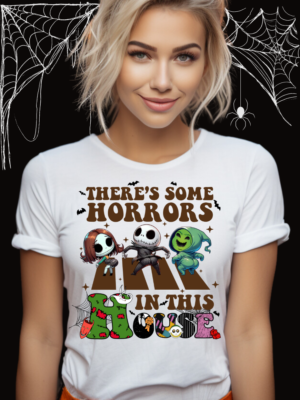 There's Some Horrors in This House v.6 | White Premium T-Shirt