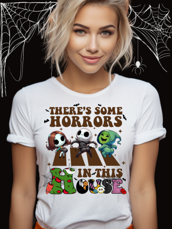 There's Some Horrors in This House v.6 | White Premium T-Shirt