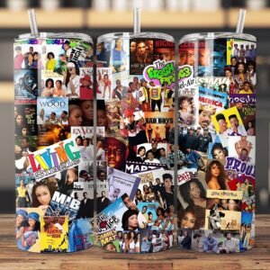 90's themed Shows 20oz. Tumbler