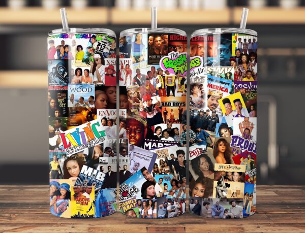 90's themed Shows 20oz. Tumbler