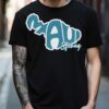 Maui Strong Teal & White | Black Premium T-Shirt