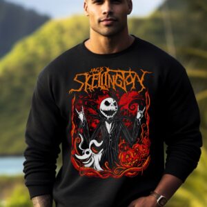Jack & Zero Red | Black Premium Crewneck Sweatshirt