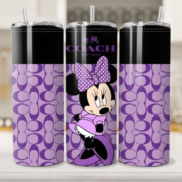 Purple Luxury Purse 20oz. Tumbler