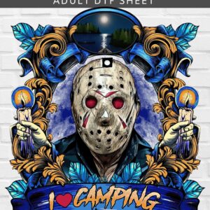 I Love Camping DTF Sheet | Ready To Press