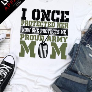 Proud Army Mom - Daughter | Premium T-Shirt