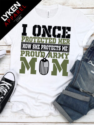 Proud Army Mom - Daughter | Premium T-Shirt