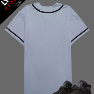 Grey Premium Baseball Jersey | Customizable