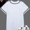 White on Black Premium Baseball Jersey | Customizable