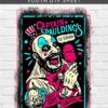 Captain Spauldings Ice Cream DTF Sheet | Ready To Press