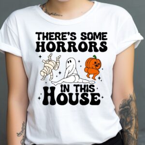 There's Some Horrors in This House | White Premium T-Shirt