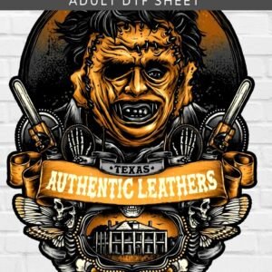 Texas Authentic Leathers DTF Sheet | Ready To Press