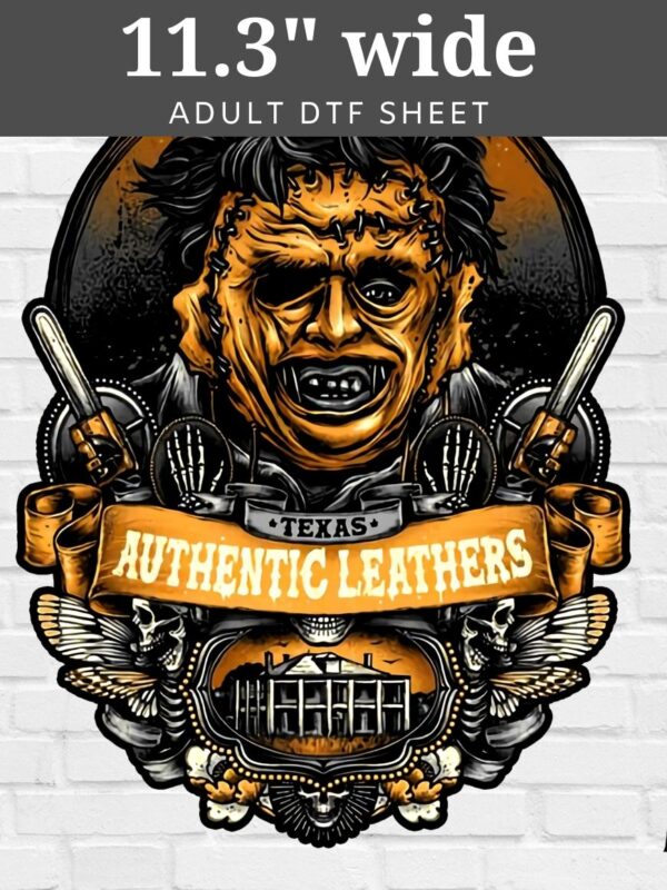 Texas Authentic Leathers DTF Sheet | Ready To Press
