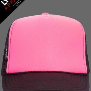 Black and Pink Foam SnapBack | Customizable