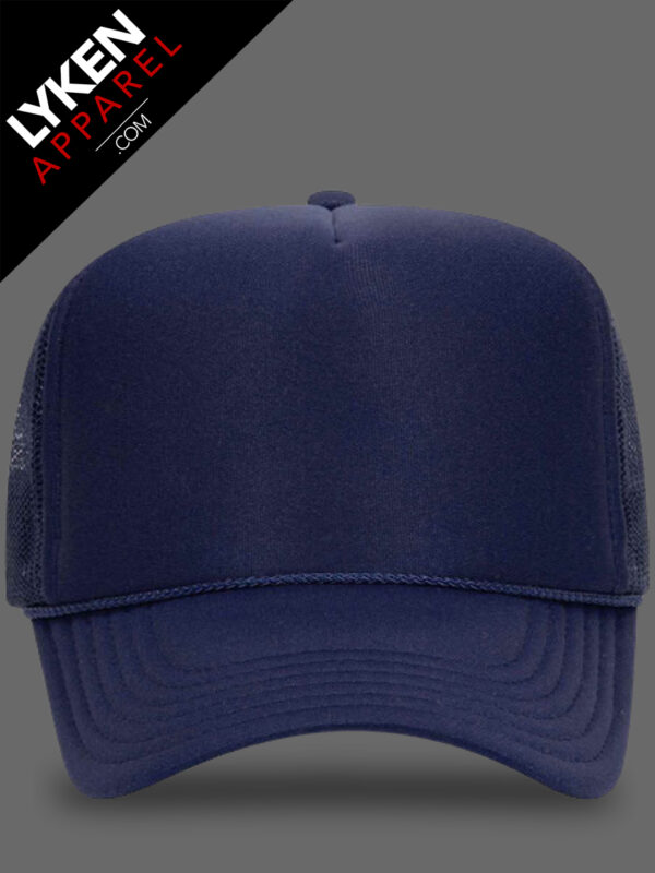 Navy Blue Foam SnapBack | Customizable