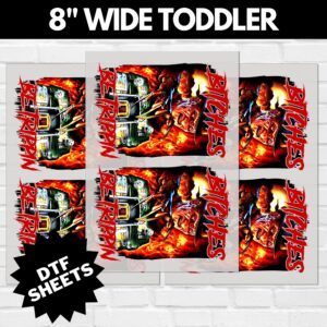 Nightmare Bitches Be Trippin DTF Sheet | Ready To Press