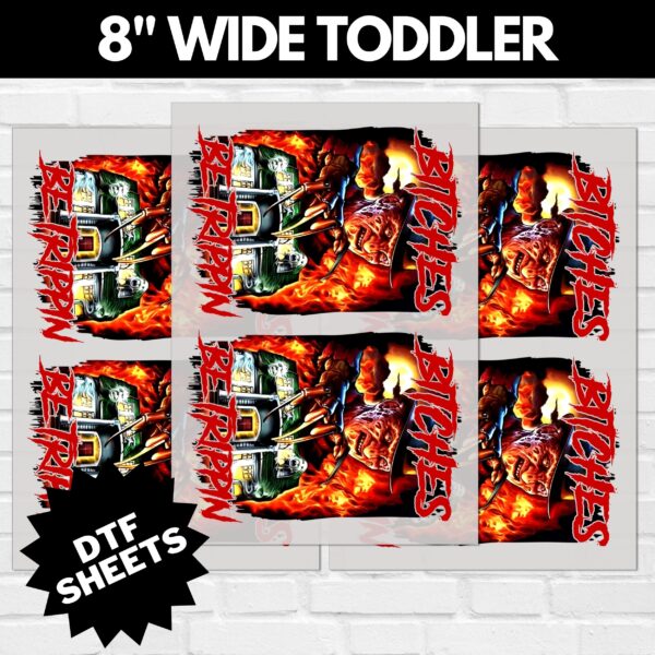Nightmare Bitches Be Trippin DTF Sheet | Ready To Press
