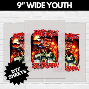 Nightmare Bitches Be Trippin DTF Sheet | Ready To Press