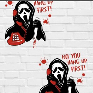 Ghost Face No You Hang Up First DTF Sheet | Ready To Press