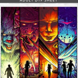 Halloween Nightmare DTF Sheet | Ready To Press