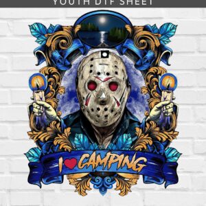 I Love Camping DTF Sheet | Ready To Press