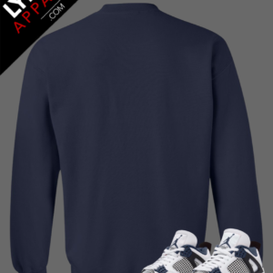 Navy Blue Premium Sweatshirt | Customizable