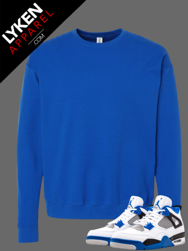 Royal Blue Premium Sweatshirt | Customizable