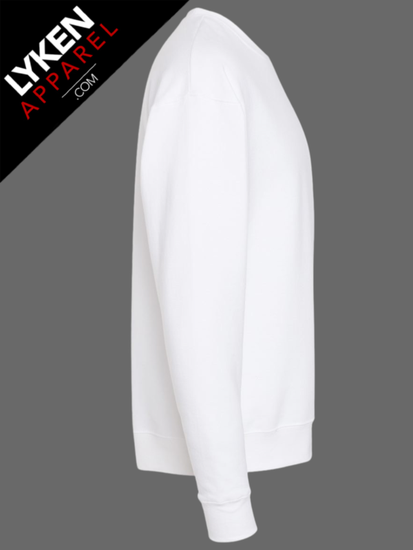 White Premium Sweatshirt | Customizable
