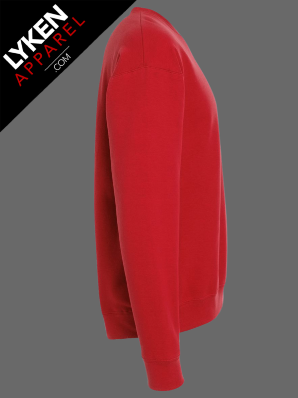 Red Premium Sweatshirt | Customizable