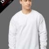 White Premium Sweatshirt | Customizable