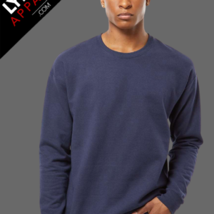 Navy Blue Premium Sweatshirt | Customizable