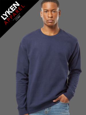 Navy Blue Premium Sweatshirt | Customizable