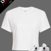 IMG_1487.png White Premium Crop T-Shirt | Customizable