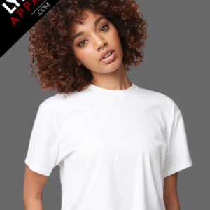 White Premium Crop T-Shirt | Customizable