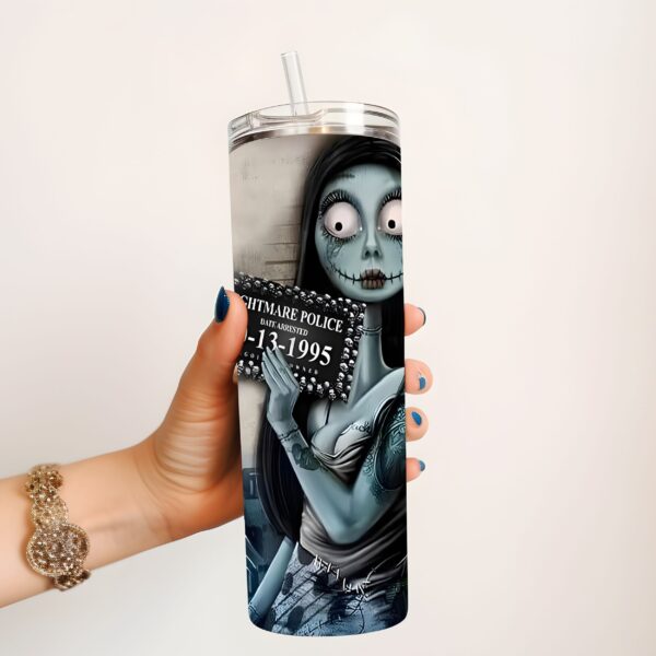 Jack & Sally Mugshot 20oz. Tumbler