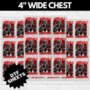 Jason Bitches Be Trippin DTF Sheet v2 | Ready To Press