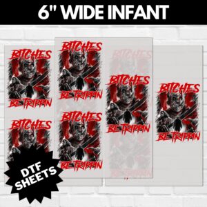 Jason Bitches Be Trippin DTF Sheet v2 | Ready To Press