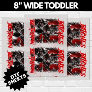 Jason Bitches Be Trippin DTF Sheet v2 | Ready To Press