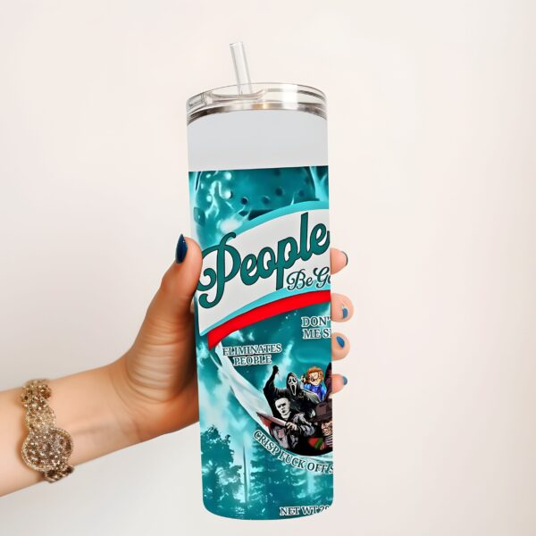 People Be Gone Horror Characters 20oz. Tumbler
