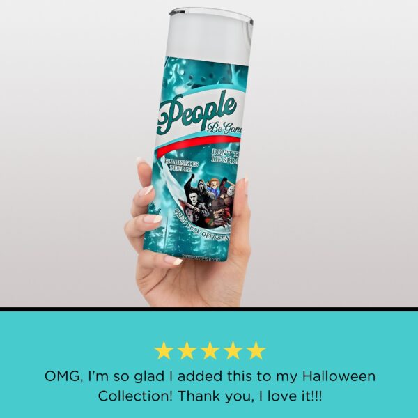 People Be Gone Horror Characters 20oz. Tumbler