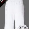 White Premium Fleece Shorts | Customizable