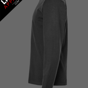 Premium-Long-Sleeve-T-Shirt-Black-Left-Side.png Black Premium Long Sleeve T-Shirt | Customizable