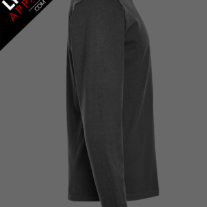 Premium-Long-Sleeve-T-Shirt-Black-Right-Side.png Black Premium Long Sleeve T-Shirt | Customizable