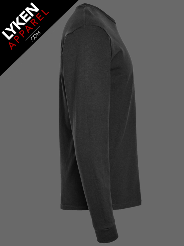Premium-Long-Sleeve-T-Shirt-Black-Right-Side.png Black Premium Long Sleeve T-Shirt | Customizable