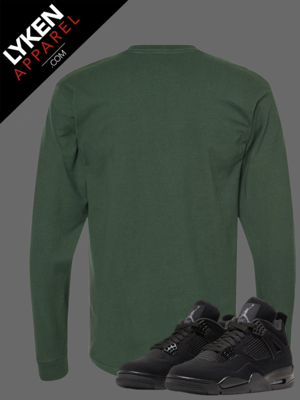 Hunter Green Premium Long Sleeve T-Shirt | Customizable