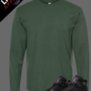 Hunter Green Premium Long Sleeve T-Shirt | Customizable