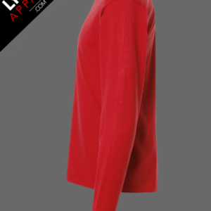 Red Premium Long Sleeve T-Shirt | Customizable