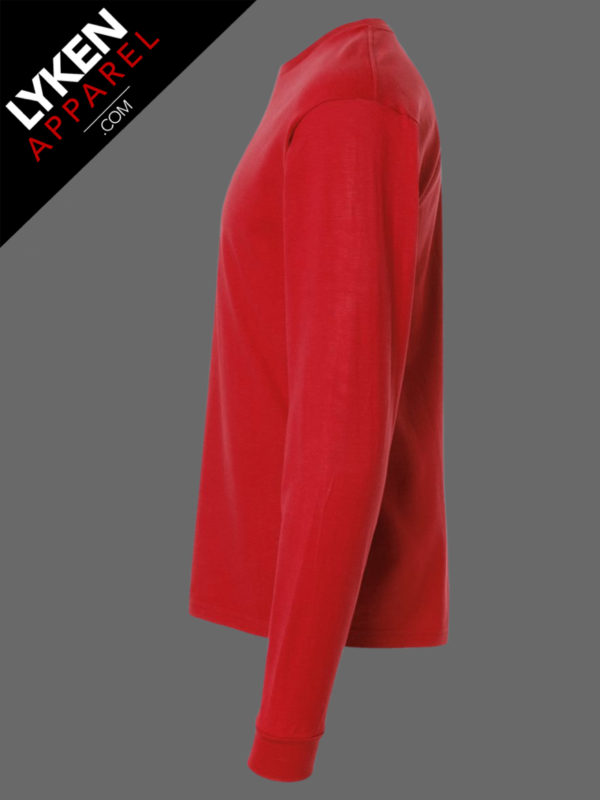 Red Premium Long Sleeve T-Shirt | Customizable